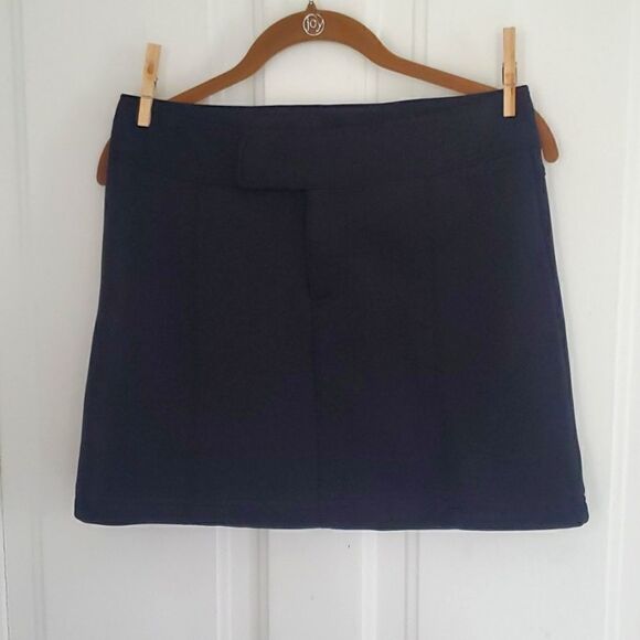 Athleta Fleece Lined Black Skirt - Picture 2 of 7